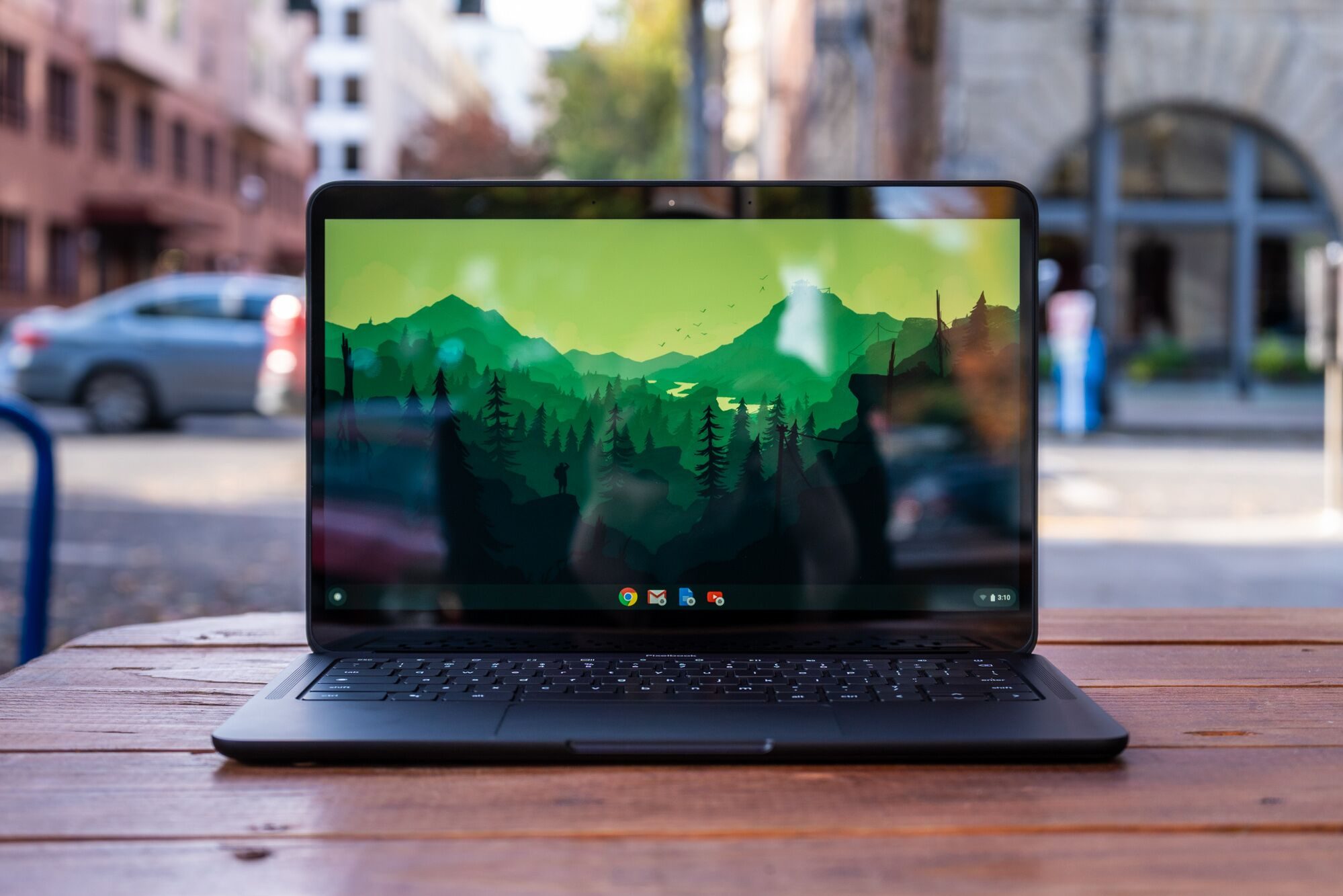 Google Pixelbook Go screen