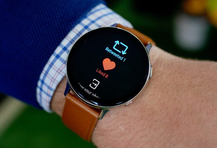 Galaxy Watch Active 2 on Wrist