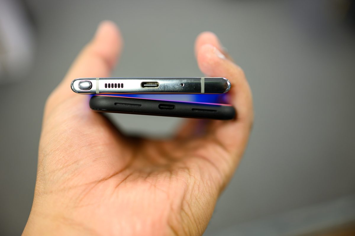 samsung note 10 plus vs pixel 4 xl usb-c