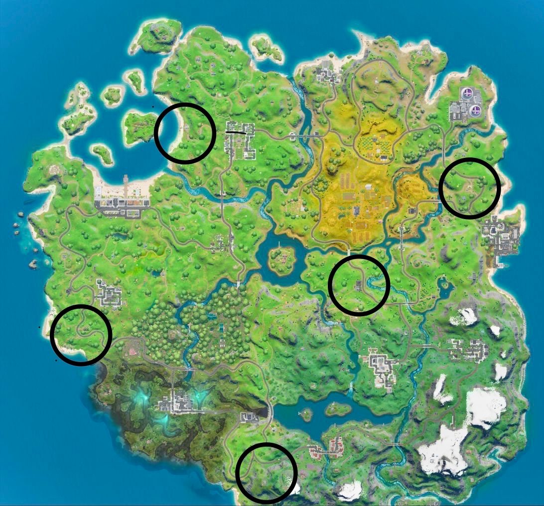 Fortnite Outposts Locations