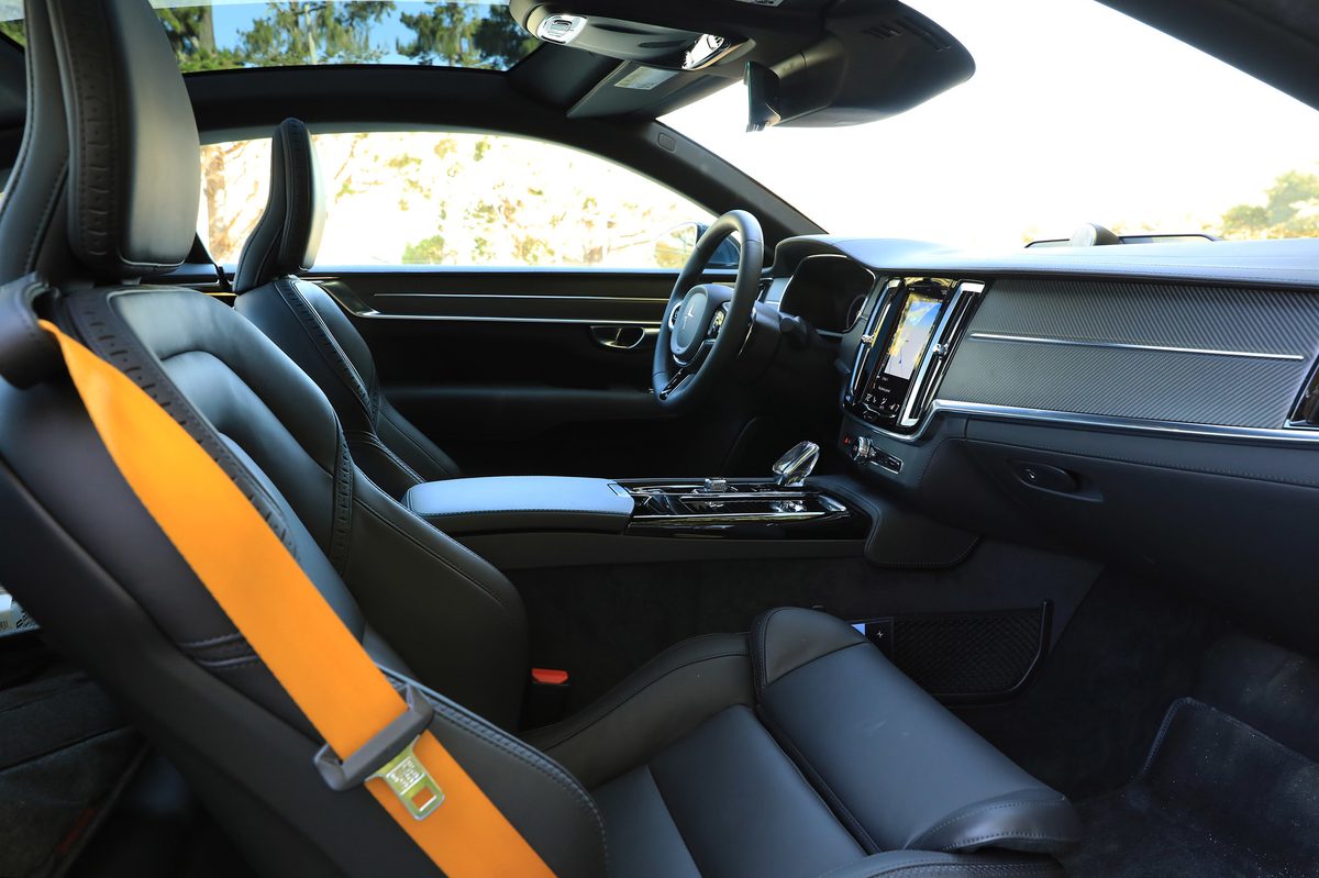 2020 Polestar 1 cockpit