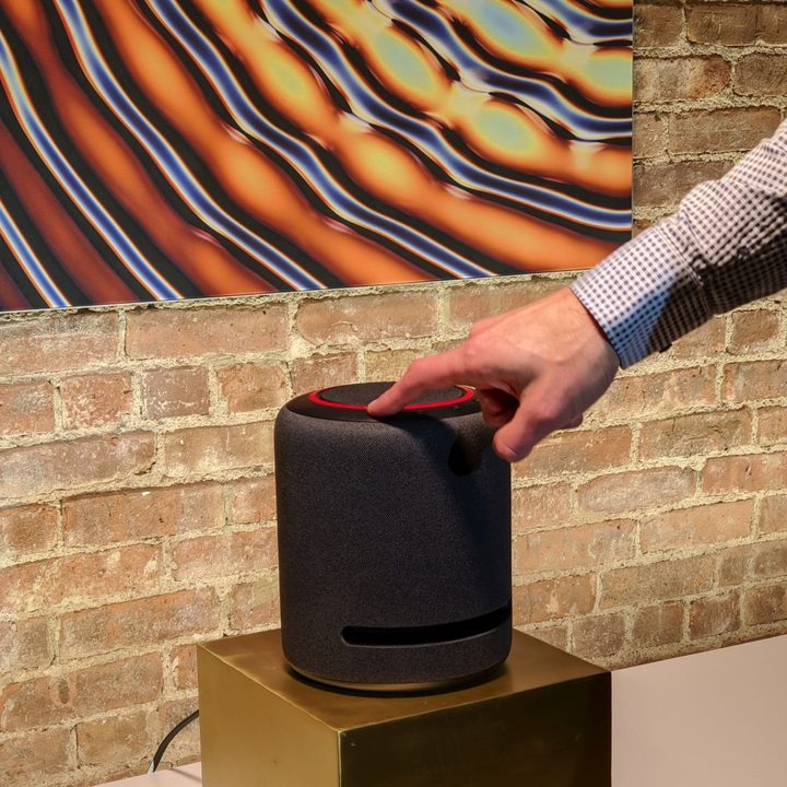 Amazon Echo Studio speaker.