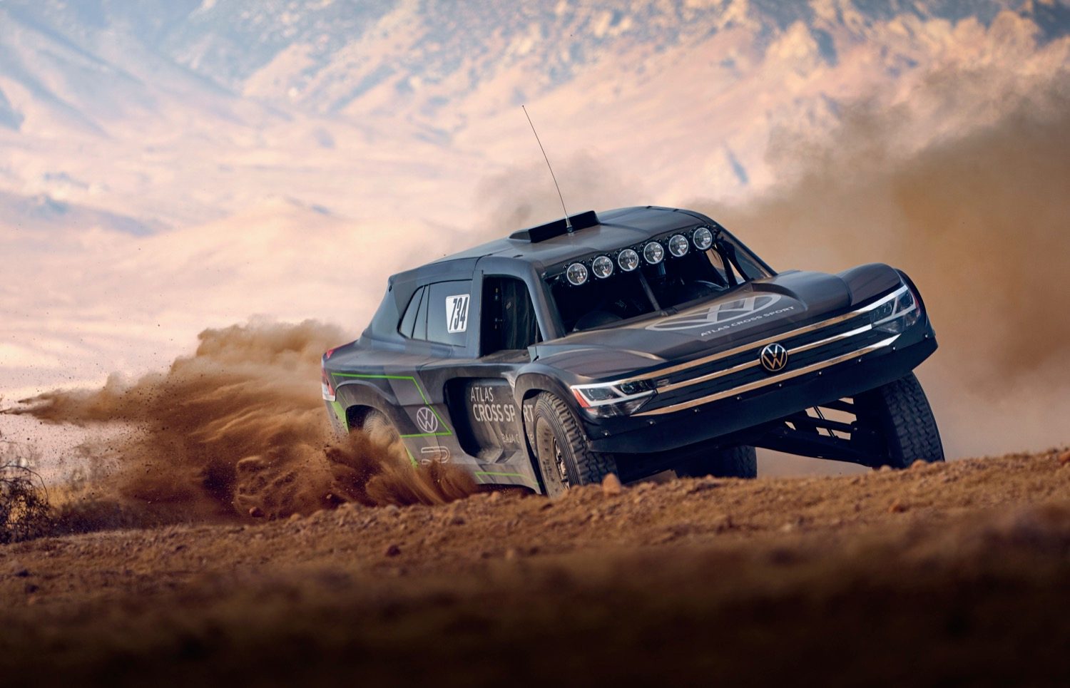 volkswagen atlas cross sport r baja 1000 off road racer 2019 los angeles auto show