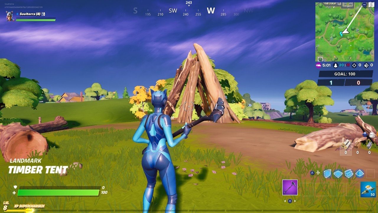 Fortnite Timber Tent