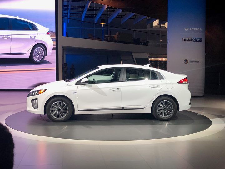 2020 Hyundai Ioniq EV profile