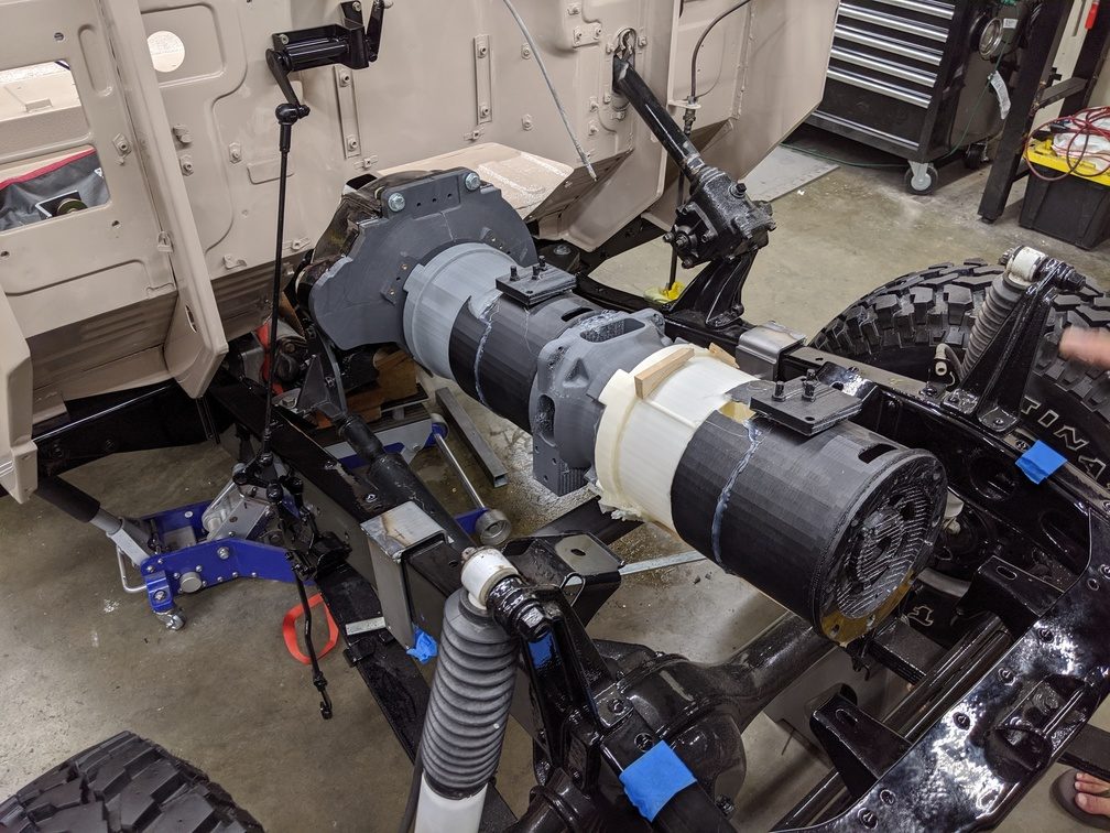 Electric GT e-Crate Motor mockup