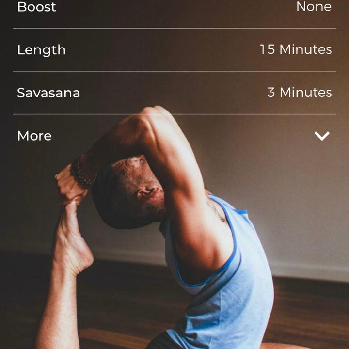 Choosing yoga practice