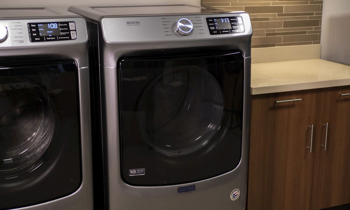 maytag front load electric dryer review 7 3 cubic feet 1 of 4