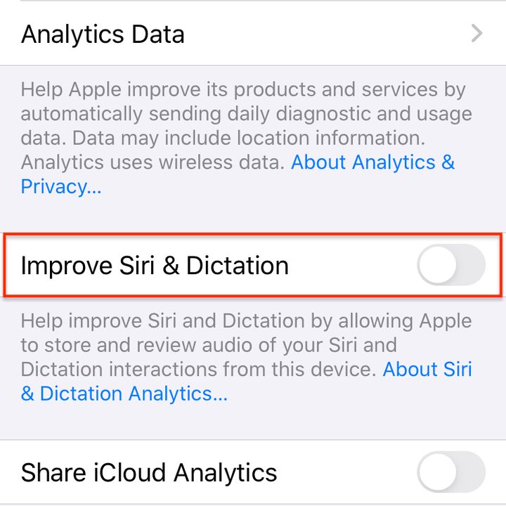 how to delete siri recordings from apple servers recording3