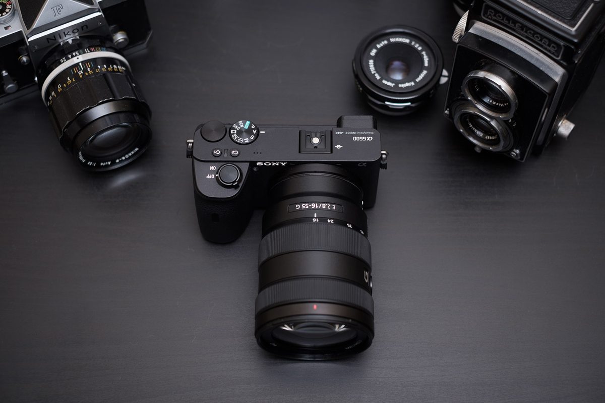 Sony A6600 top with 16-55 f/2.8