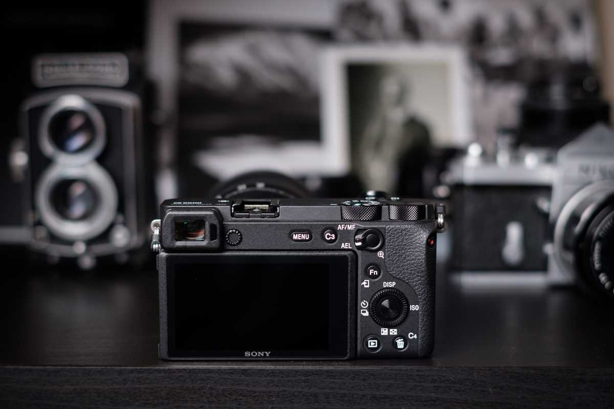 Sony A6600 back
