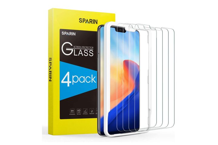 SPARIN Tempered Glass Screen Protector for OnePlus 6