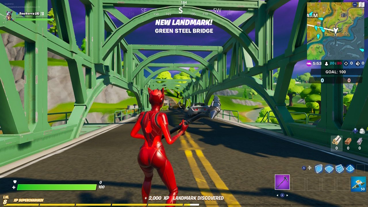 Fortnite Green Steel Bridge