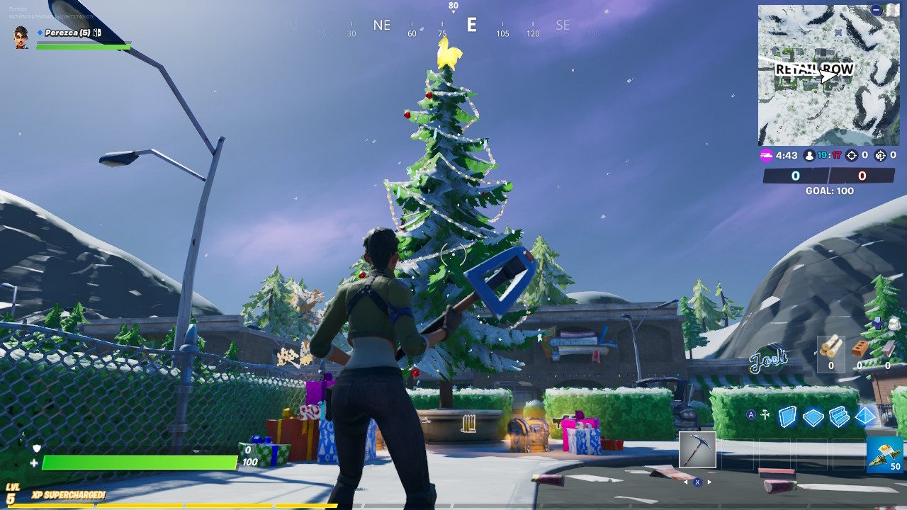 Fortnite Retail Row Tree