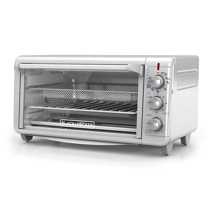 Black + Decker Extra Wide Air Fry Toaster Oven render
