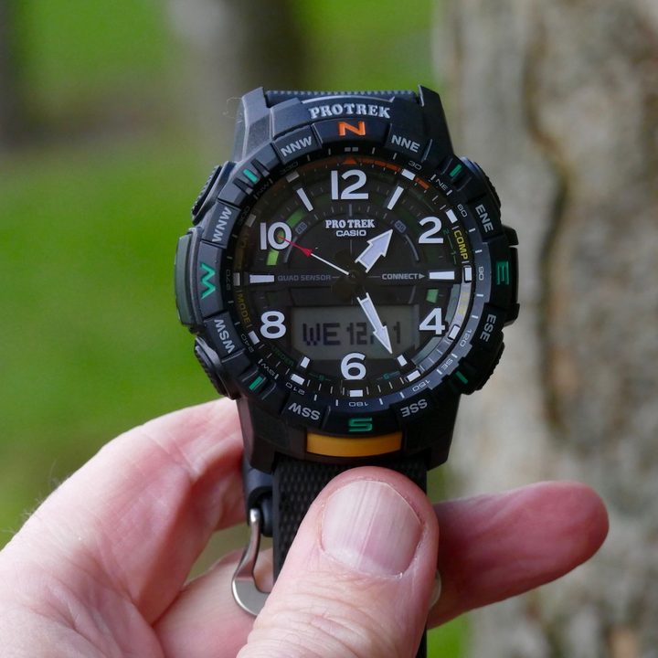 casio pro trek prt b50 hands on features price photos release date face