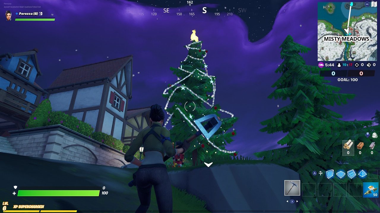 Fortnite Misty Meadows Tree
