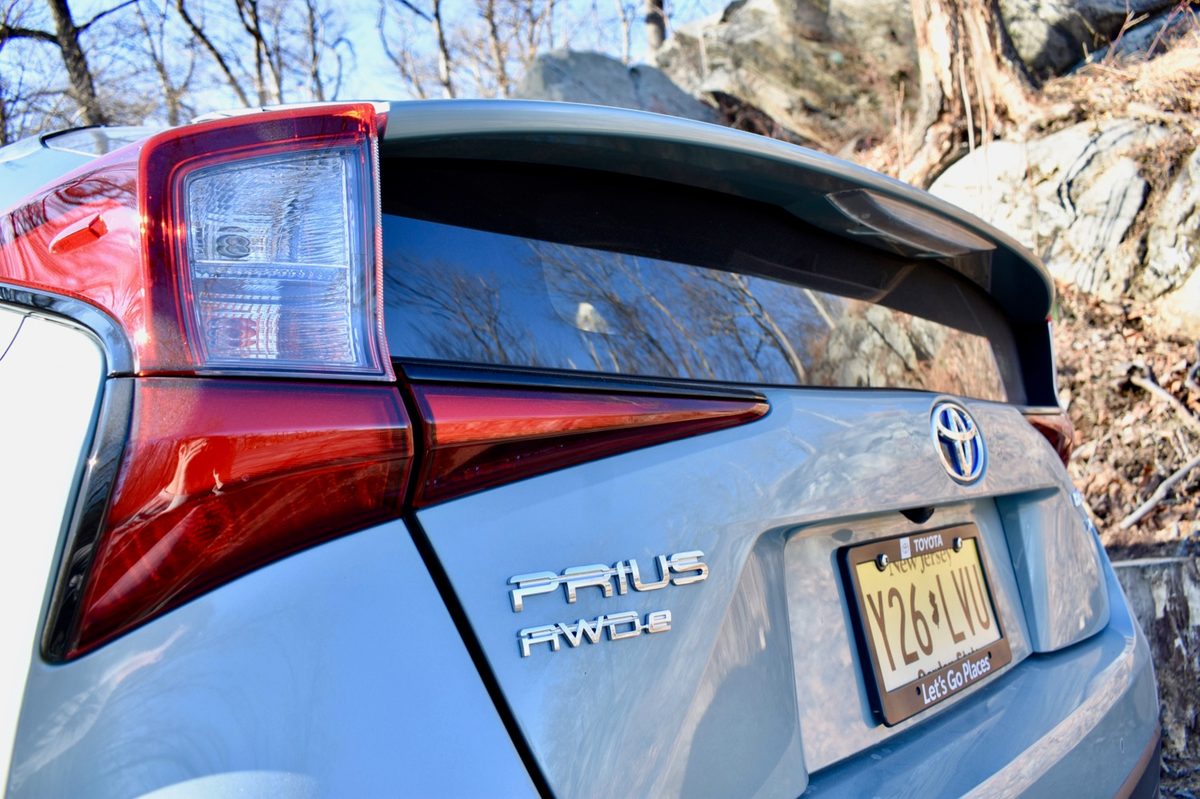 2020 Toyota Prius XLE AWD-e badge
