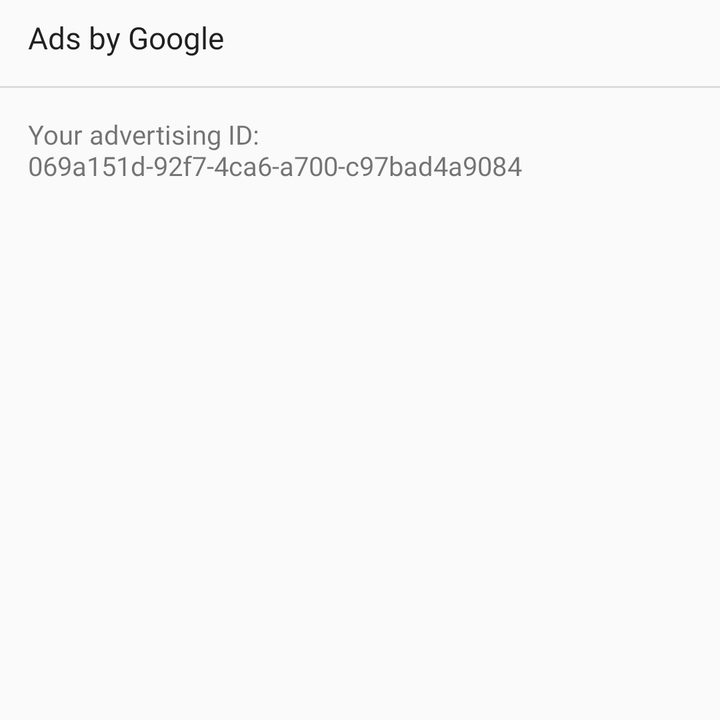 Android Google Ad ID