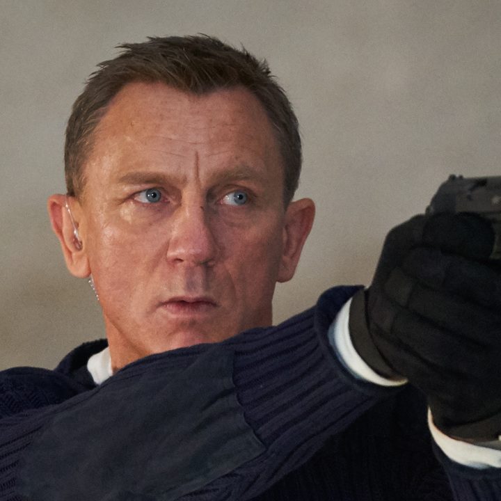 Daniel Craig as James Bond in No Time to Die.
