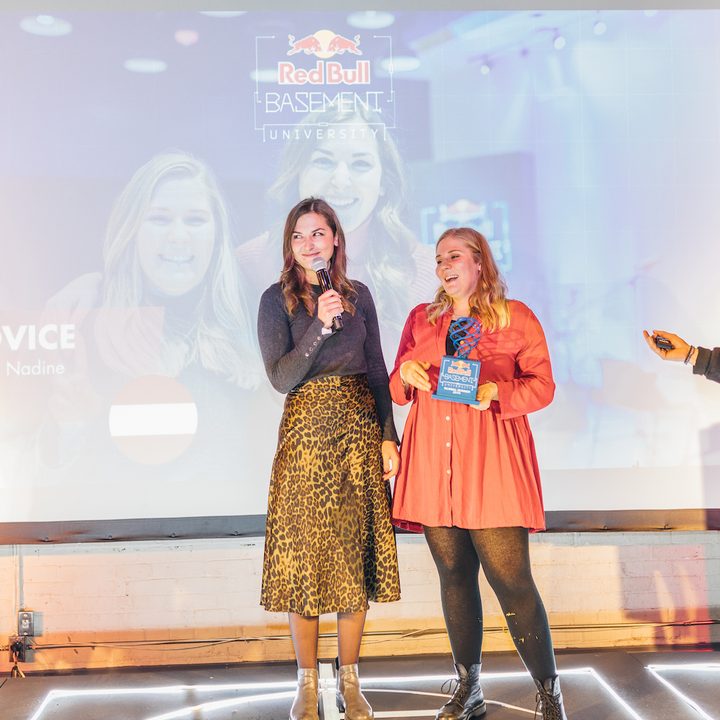 Sophie Bolzer and Nadine Szentivanyi of Audvice