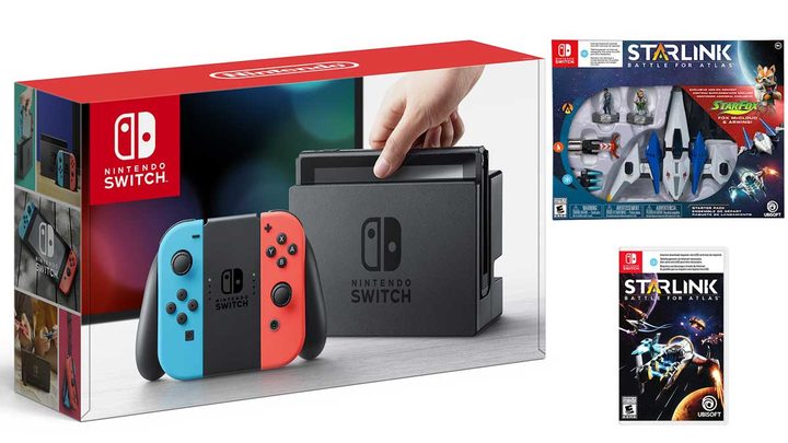 Nintendo Switch and Starlink Bundle