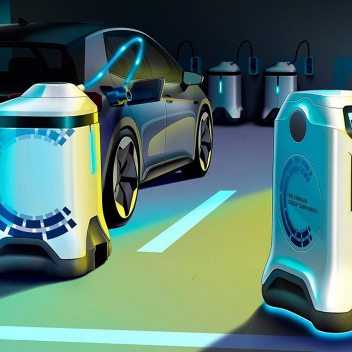 Sketch of Volkswagen's battery wagon