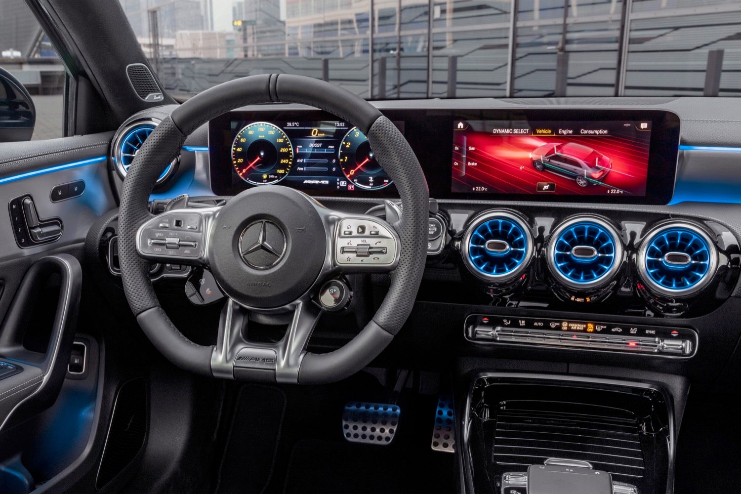 Mercedes-Benz MBUX infotainment system