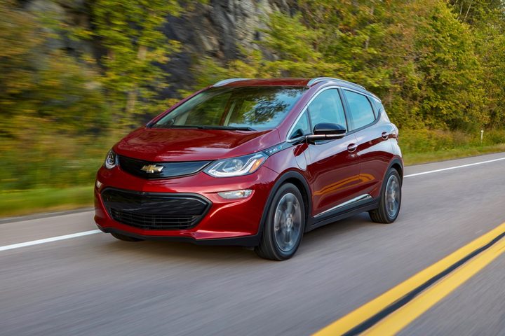 2020 Chevrolet Bolt EV electric car