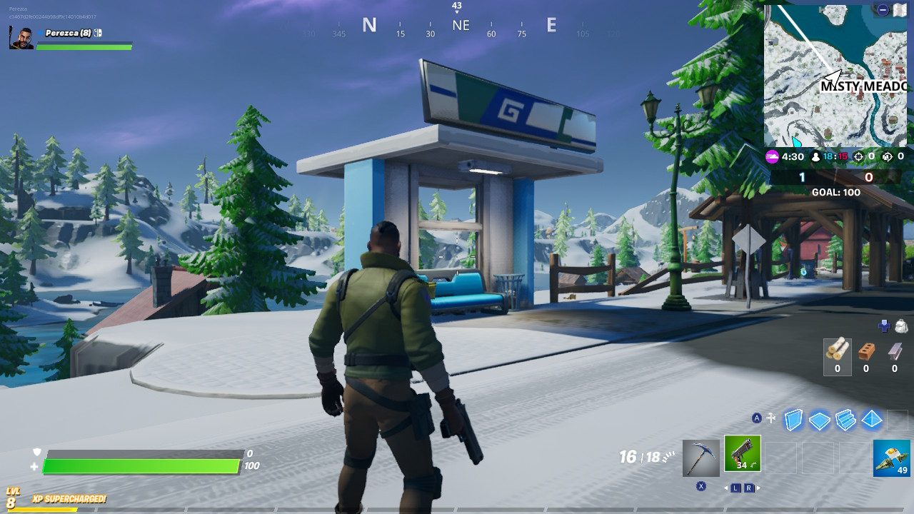Fortnite Misty Meadows Bus Stop 2