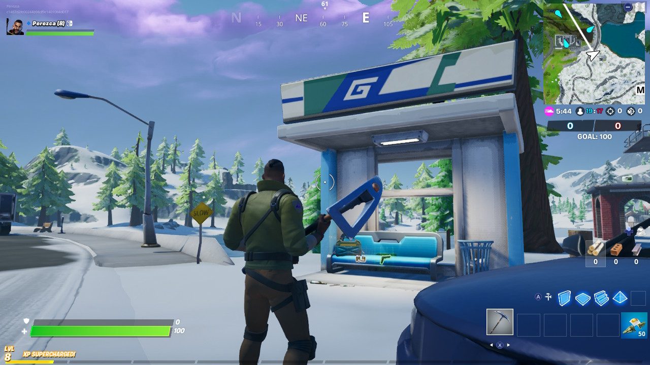 Fortnite Misty Meadow Bus Stop