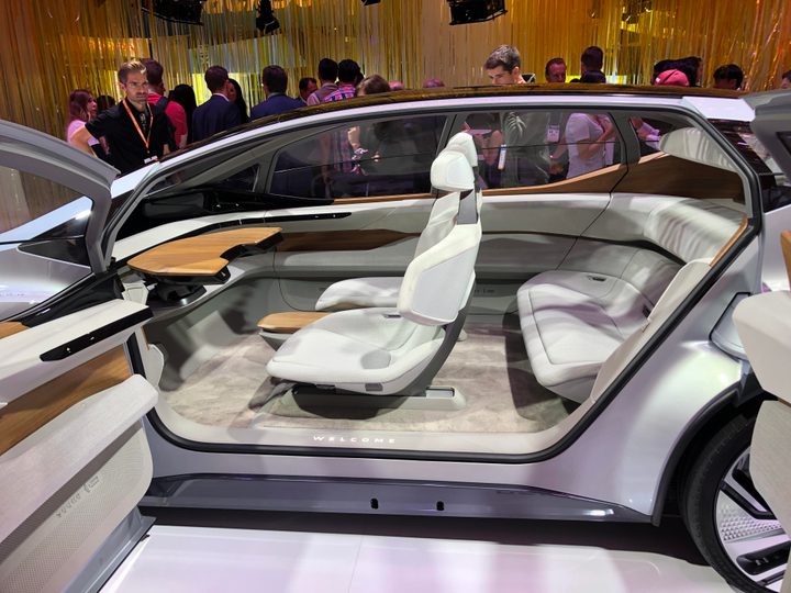 Audi AI:ME concept car CES 2020
