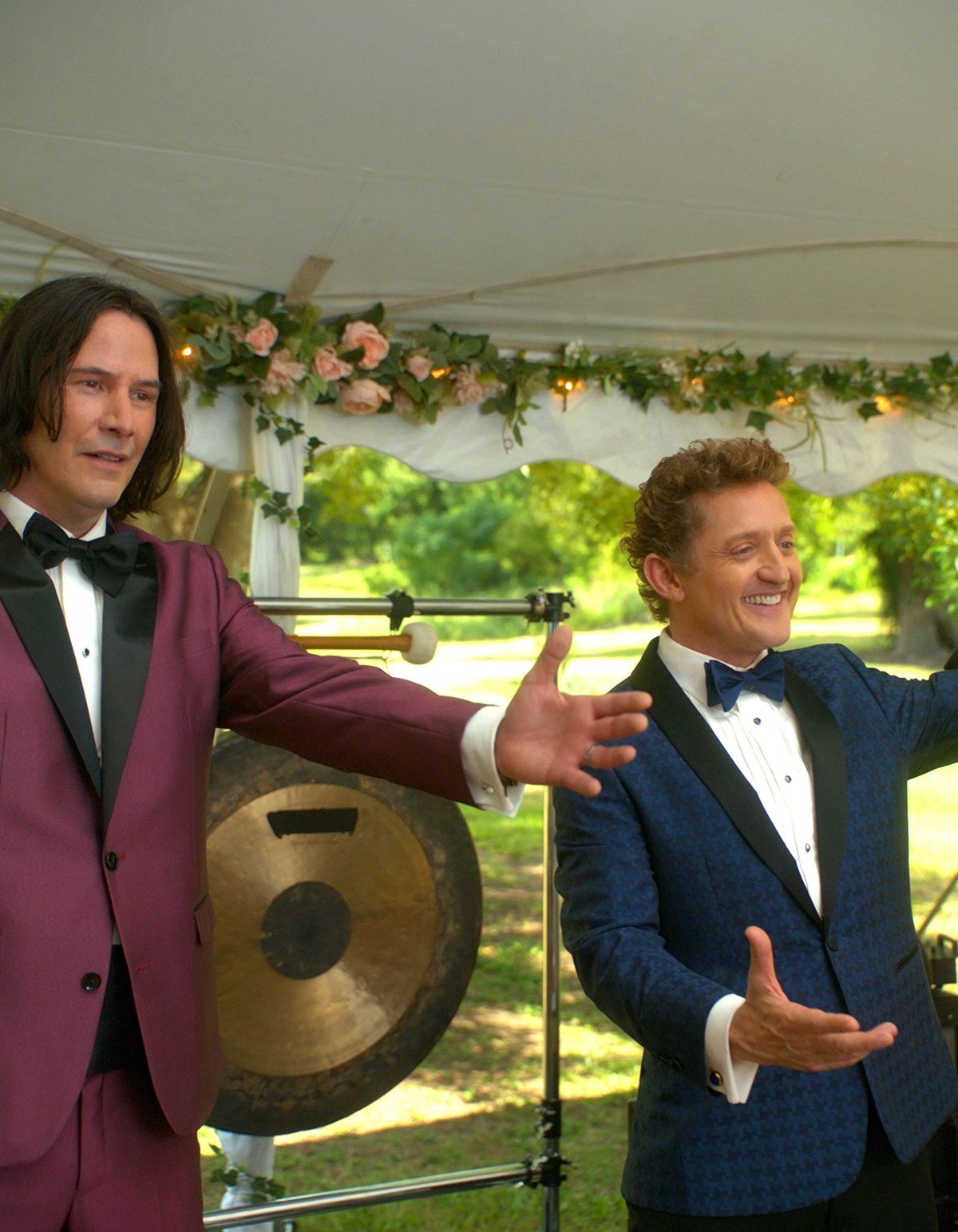 Keanu Reeves and Alex Winter in Bill & Ted Face the Music