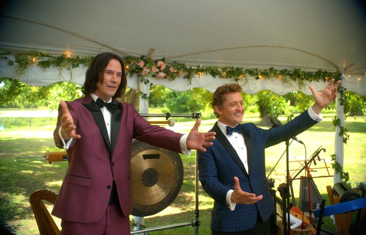 Keanu Reeves and Alex Winter in Bill & Ted Face the Music