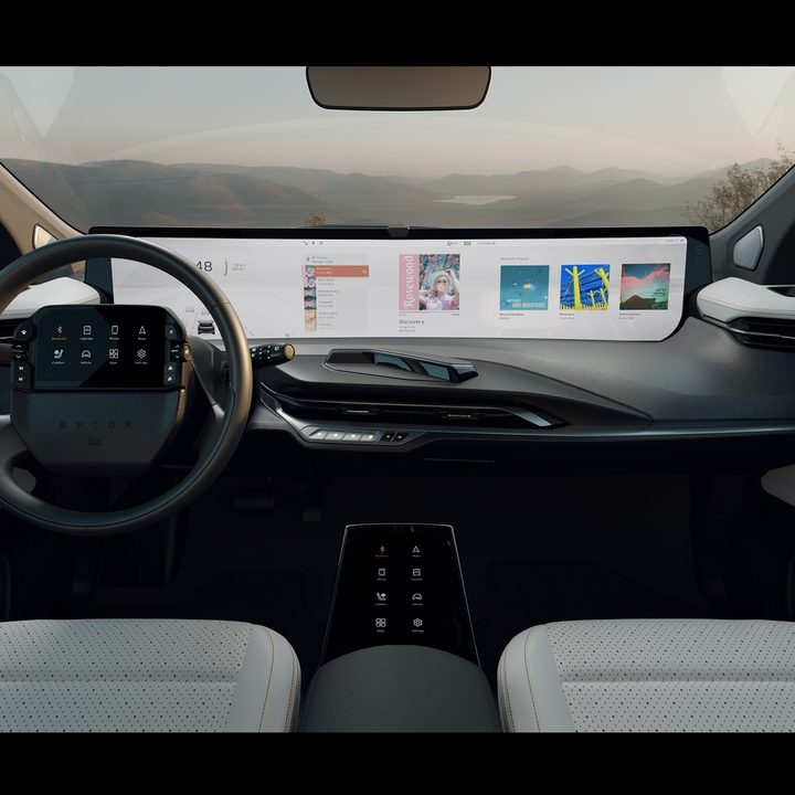 Byton M-Byte infotainment system