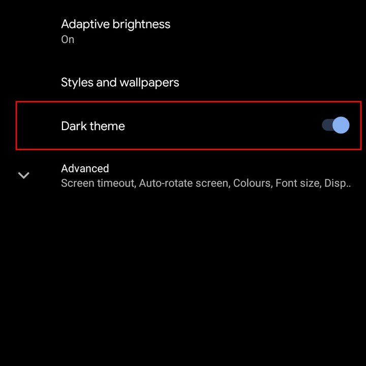 android 10 tips and tricks dark mode 2