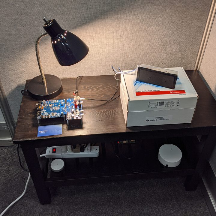 Elliptic Labs Texas Instruments audio amplifier