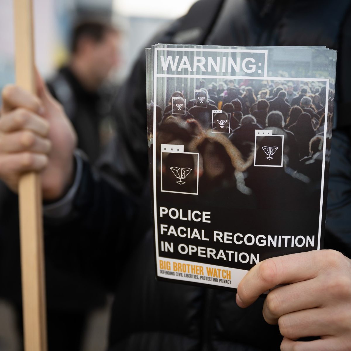 Facial Recognition Protest