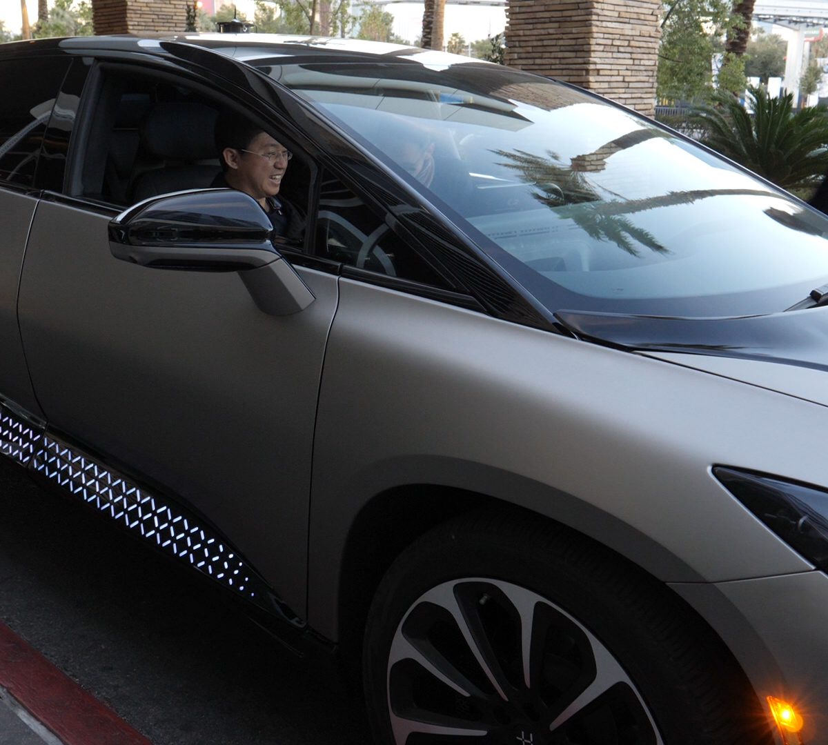 The Faraday Future FF91 in Las Vegas