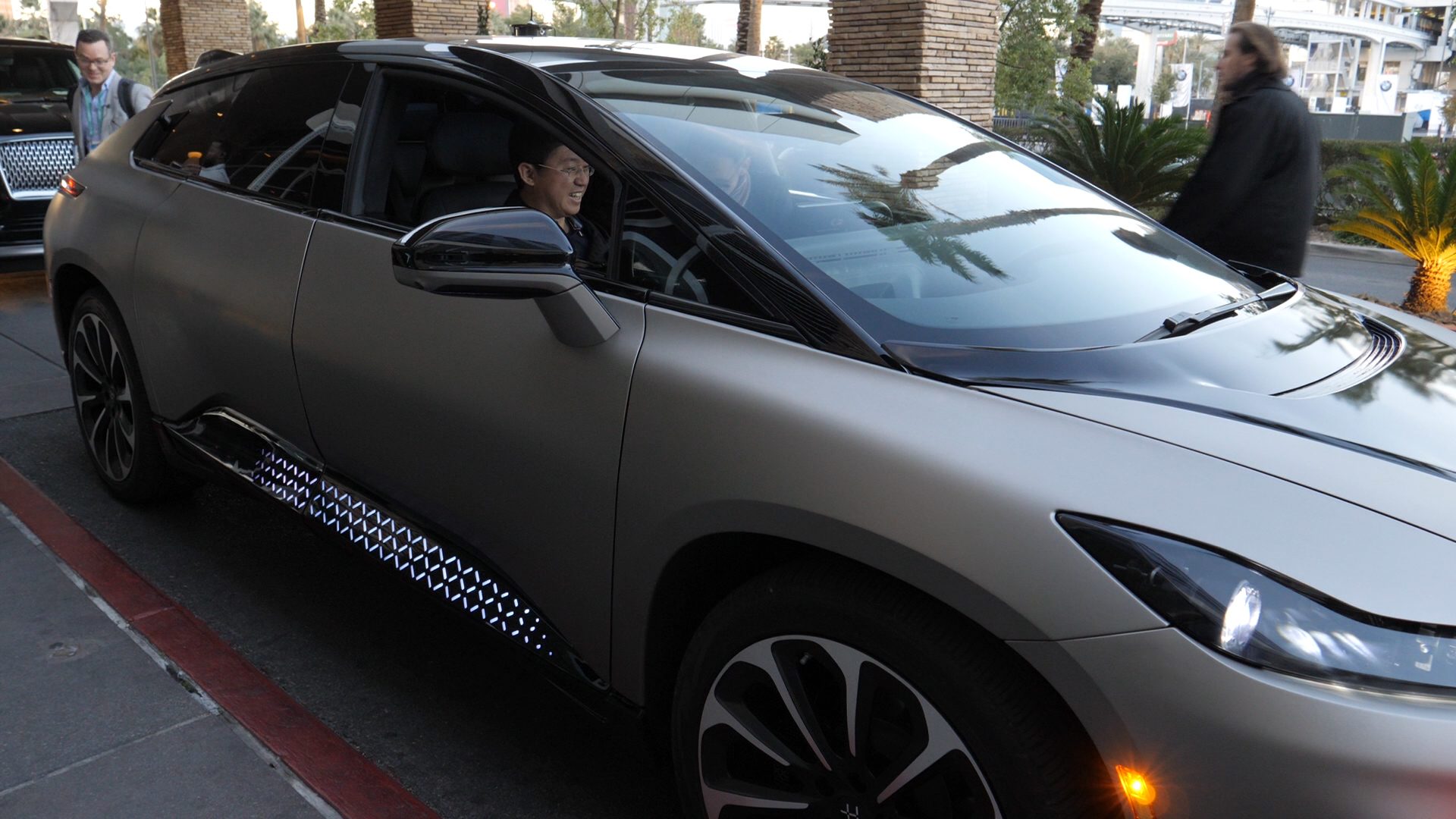The Faraday Future FF91 in Las Vegas