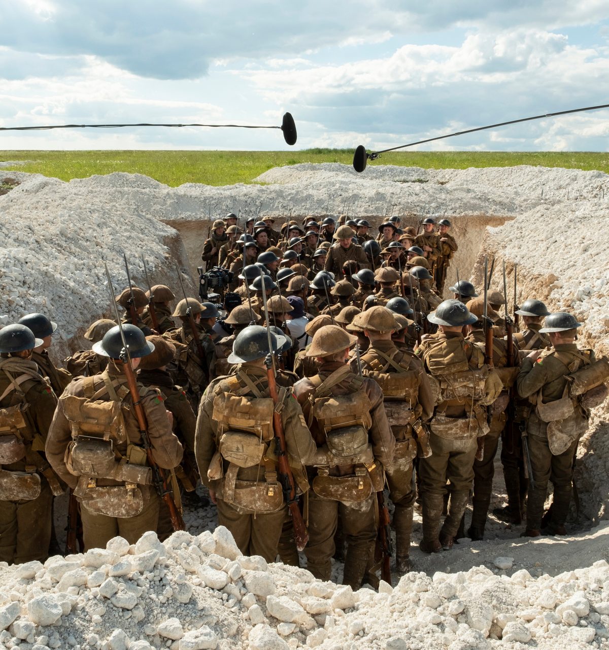 Filming a trench scene | 1917 VFX