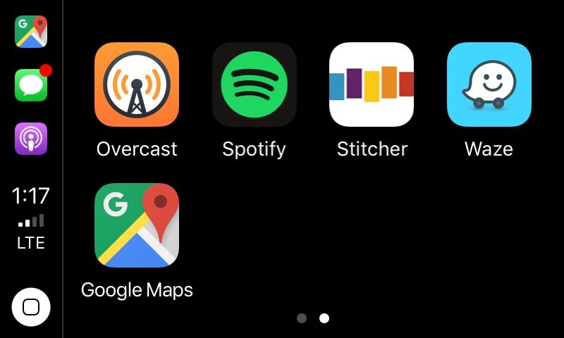 Apple CarPlay Icons
