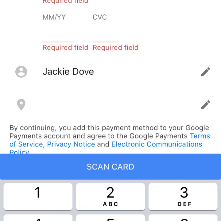 Google Pay for smartphones