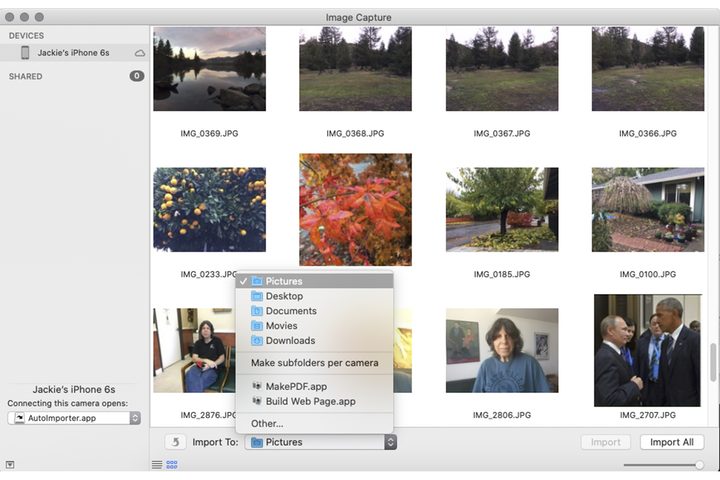 Delete photos on your iPhone using a Mac