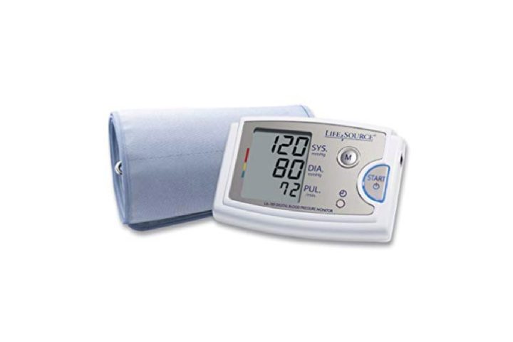 Lifesource blood monitor front