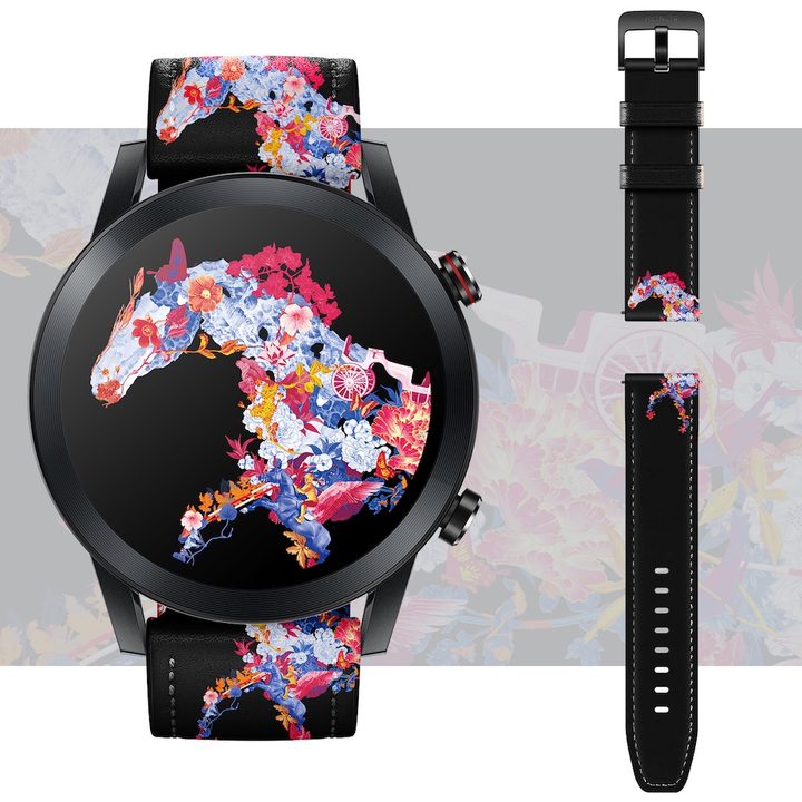 honor magicwatch 2 special artist edition news tsai floral horse