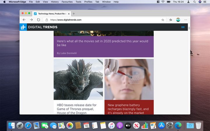 Microsoft Edge for Mac