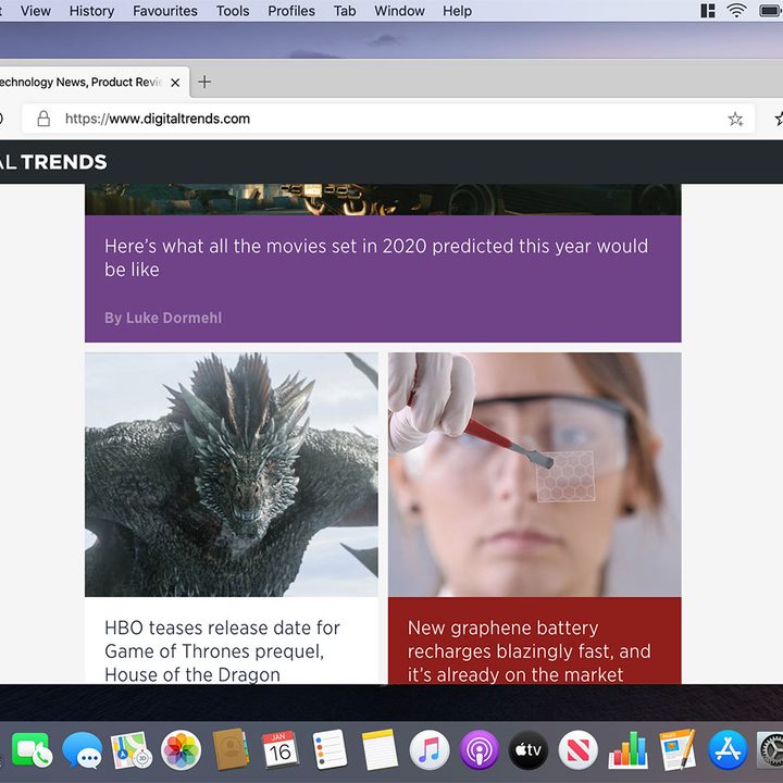 Microsoft Edge for Mac.