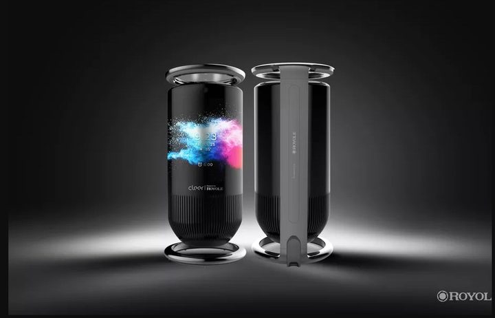 Mirage Smart Speaker with black background