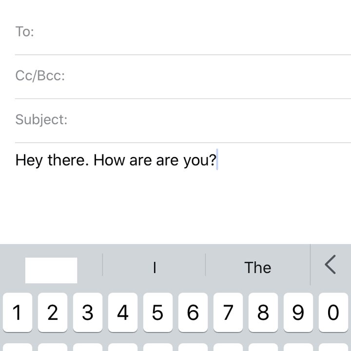 Slide to type in iOS 13 and 14.